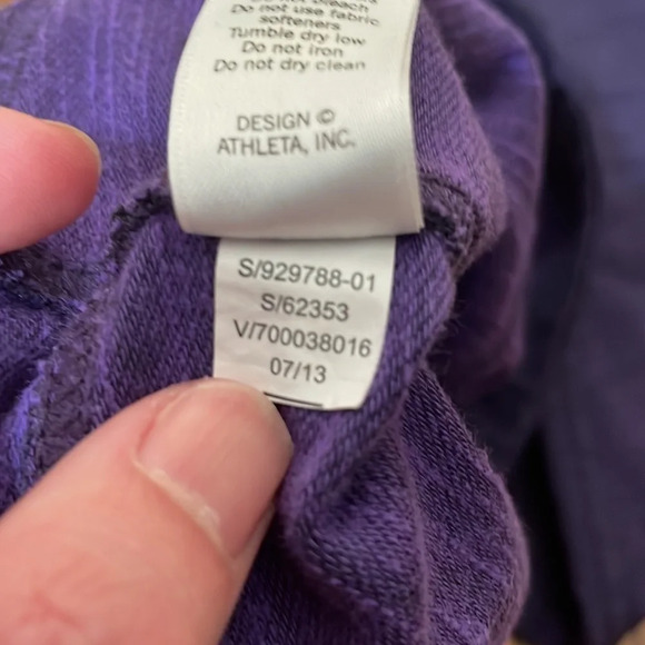 Athleta Bettona Jeggings Purple size Small Petite - Picture 6 of 6